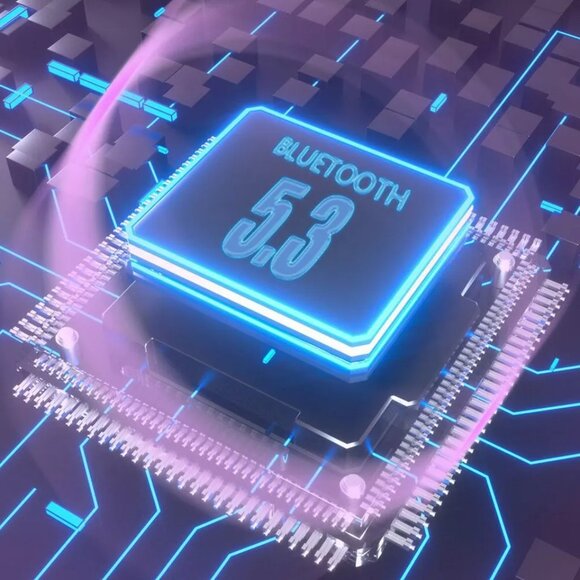 Heart Shaped True Wireless Earbuds Bluetooth 5.3 Headphones Earphones Headset - Picture 4 of 12